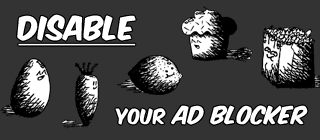 Disable your ad blocker